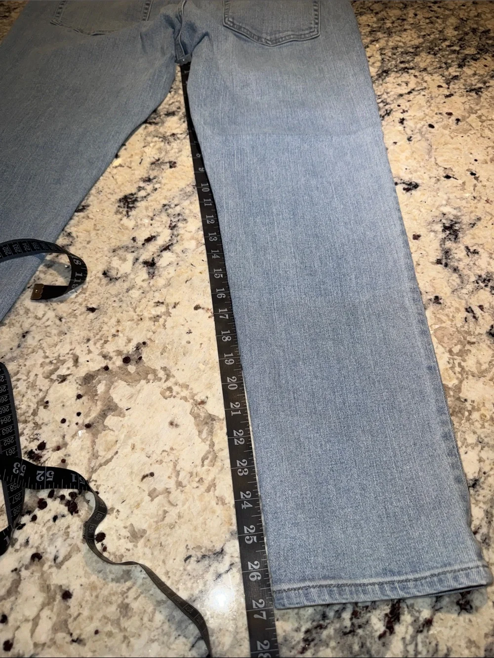 Frame Light Blue Slim Straight Jeans - Picture 9 of 11